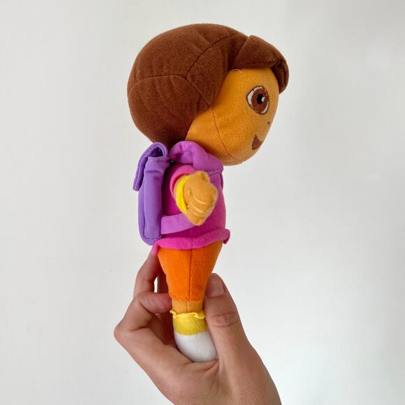 Vintage Y2K Dora The Explorer Small Plush Stuffed Animal / 8.5" - Picture 8 of 9